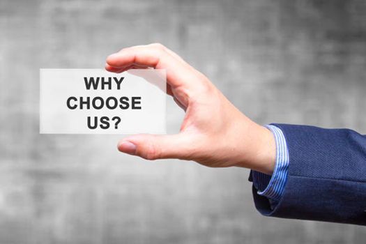 Reasons to Choose Us