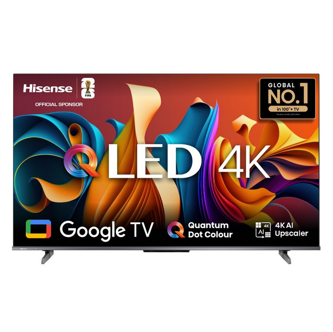 Hisense 75 Inch 4K QLED Smart Google TV 75Q6N-3