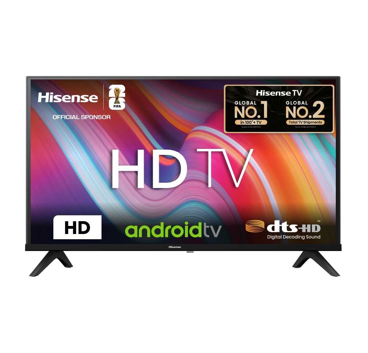Hisense 32 Inch Bezelless HD Wi-Fi DTS Smart Android TV (32A4F4)-3