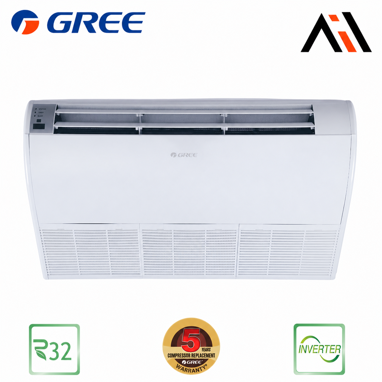GS-60XFCAV32- Gree Ceiling Type Air Conditioner (5.0 TON)- INVERTER