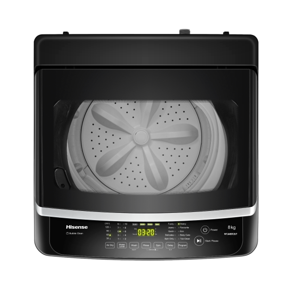 Hisense 8 kg Top Load Washing Machine WTJA8012US/BD3-3