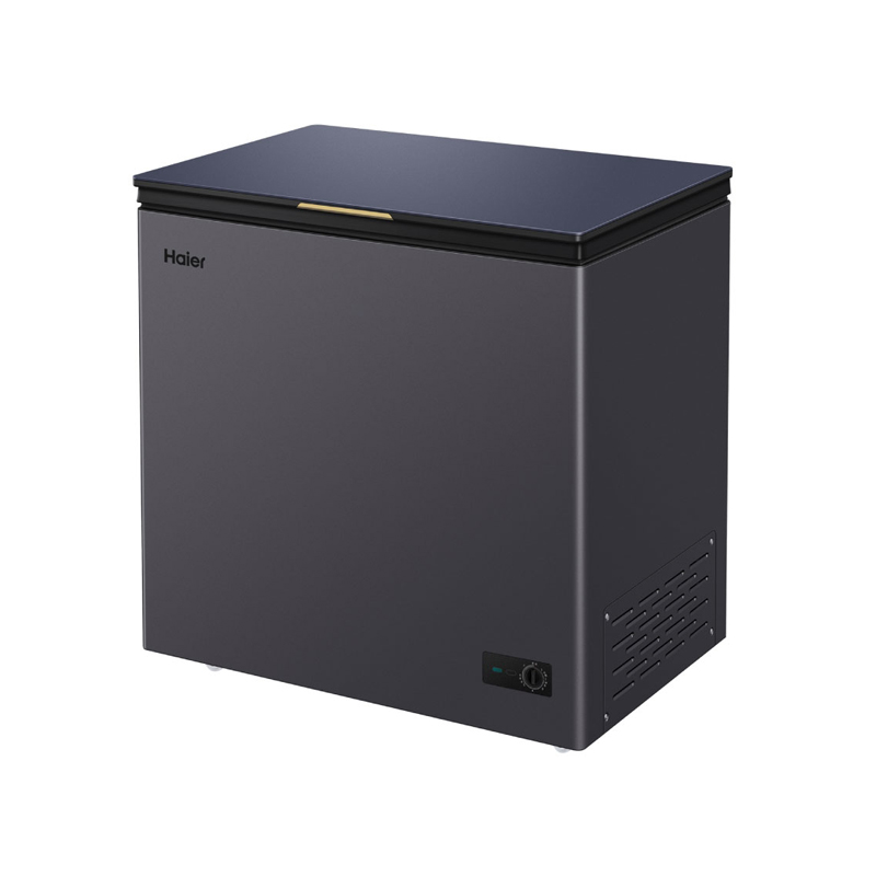 Haier 142L Glass Door Chest Freezer (HCF-175SGM)-Premium Ash Blue-3