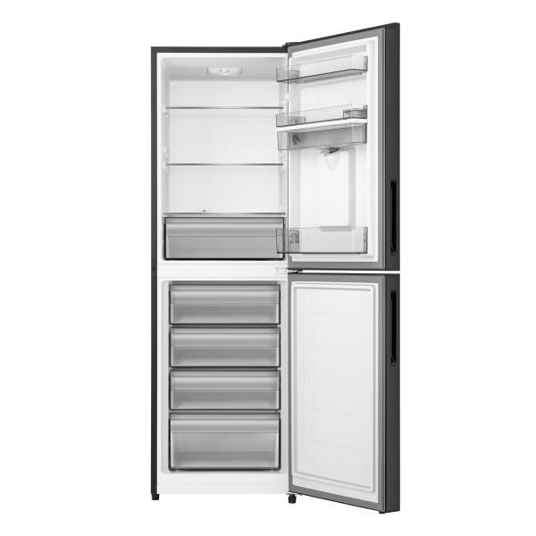 Hisense 270L BMF Inverter Glass Door with Dispenser Refrigerator RB1G270NM Premium Black-2