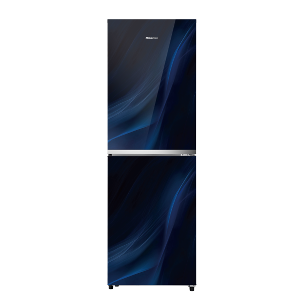 Hisense 277L TMF Glass Door Refrigerator RTDG277NAFB/BD3 Fusion Blue