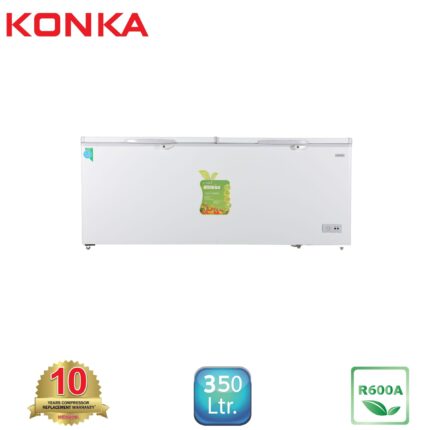 KONKA 3KDF50X-WHITE Chest Freezer (350 LTR)