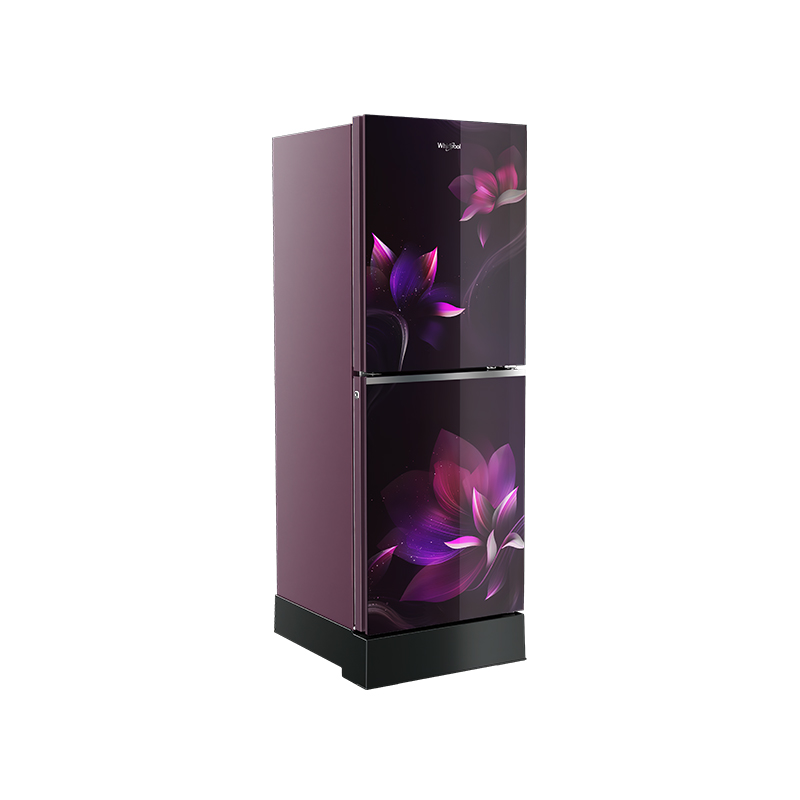 Whirlpool Refrigerator FreshMagic Pro Inverter Floret Purple 278L