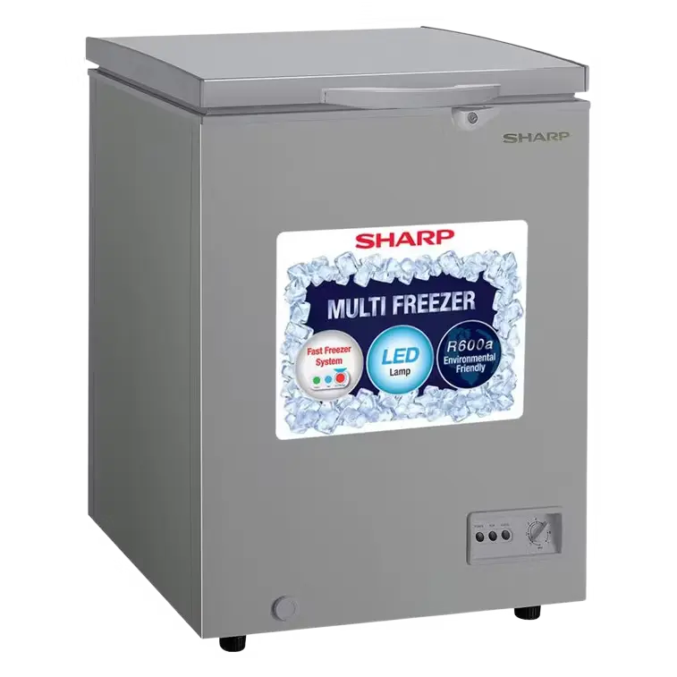 Sharp 93 Liters (Net) 110 Liters (Gross) SJC128-GY Chest Freezer
