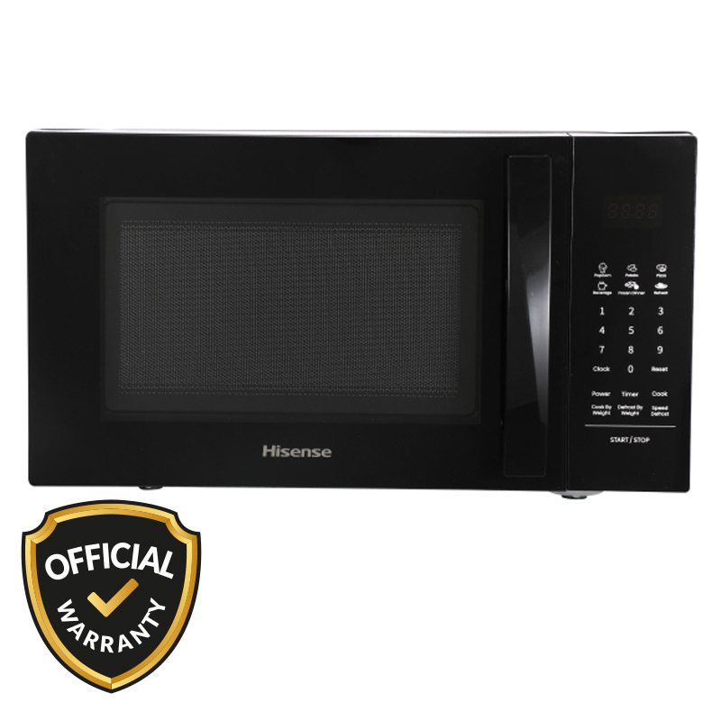 Hisense 26L Grill Microwave Oven with Grey Cavity H26MOBS5HG