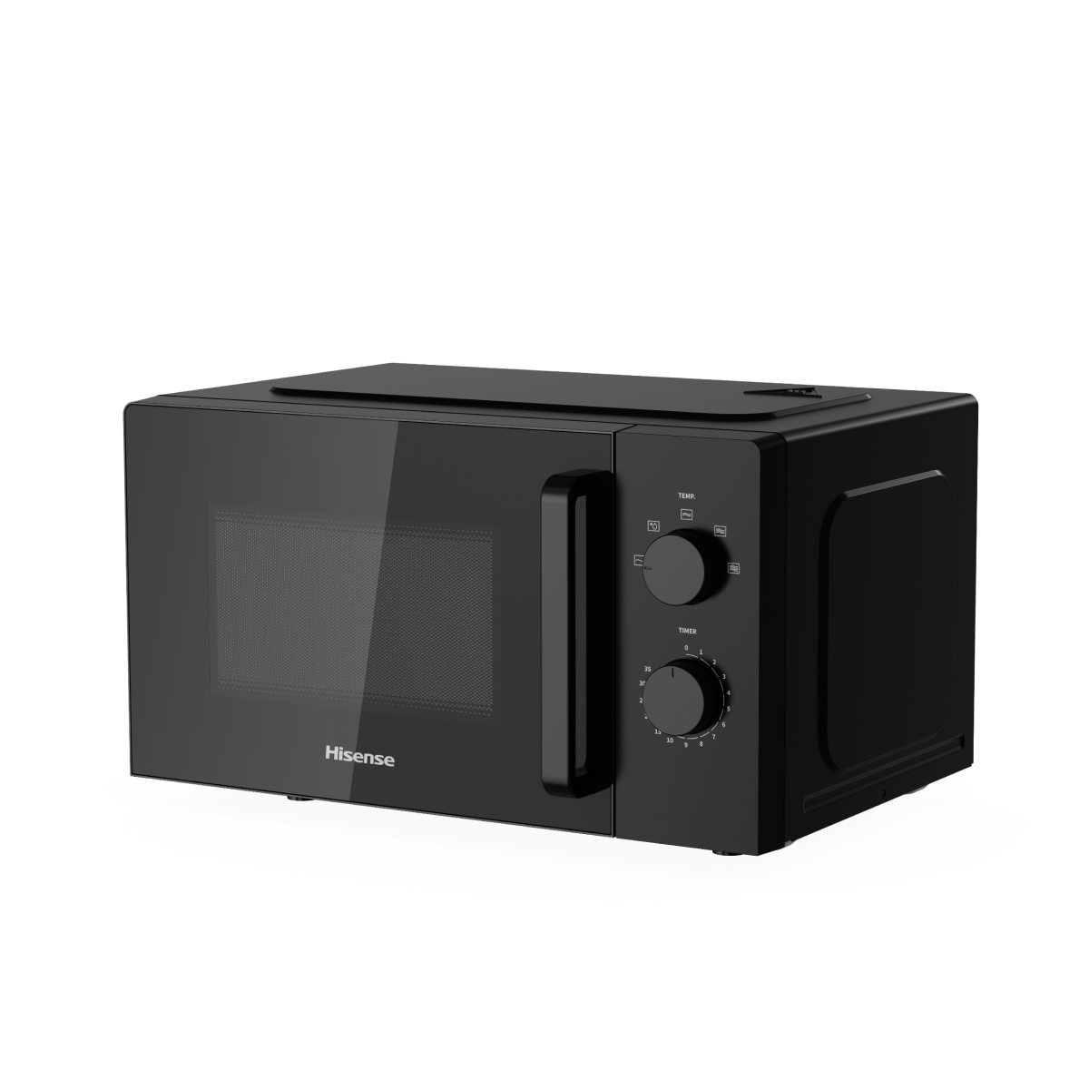 Hisense 20L Solo Microwave Oven with Grey Cavity H20M0BS2H-2
