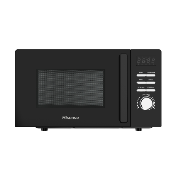 Hisense 20L Solo Microwave Oven with LED Display & Grey Cavity H20MOBS5H