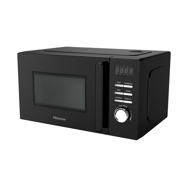 Hisense 20L Solo Microwave Oven with LED Display & Grey Cavity H20MOBS5H-3